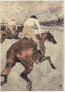 Henri  Toulouse-Lautrec The Jockey oil painting picture wholesale